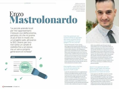 Intervista Wild SEO Magazine Enzo Mastrolonardo